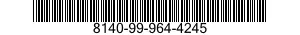 8140-99-964-4245 SHIPPING AND STORAGE CONTAINER,MUNITIONS 8140999644245 999644245