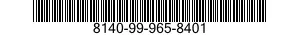 8140-99-965-8401 SHIPPING AND STORAGE CONTAINER,MUNITIONS 8140999658401 999658401