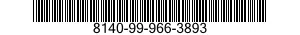 8140-99-966-3893 SHIPPING AND STORAGE CONTAINER,MUNITIONS 8140999663893 999663893