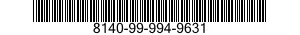 8140-99-994-9631 SHIPPING AND STORAGE CONTAINER,MUNITIONS 8140999949631 999949631
