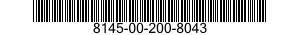 8145-00-200-8043  8145002008043 002008043