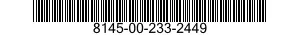 8145-00-233-2449  8145002332449 002332449
