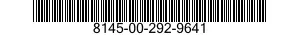 8145-00-292-9641  8145002929641 002929641