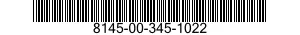 8145-00-345-1022 SHIPPING AND STORAGE CONTAINER PANEL ARMAMENT CONTROL 8145003451022 003451022