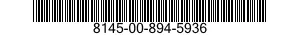 8145-00-894-5936 SHIPPING AND STORAGE CONTAINER,ENGINE 8145008945936 008945936