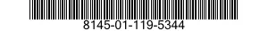 8145-01-119-5344 SHIPPING AND STORAGE CONTAINER,AIRCRAFT STRUCTURAL COMPONENT 8145011195344 011195344