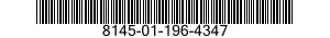 8145-01-196-4347  8145011964347 011964347