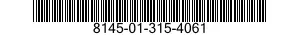 8145-01-315-4061 CUSHIONING MATERIAL,PACKAGING 8145013154061 013154061