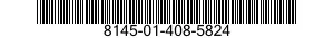 8145-01-408-5824 SHIPPING AND STORAGE CONTAINER,AIRCRAFT STRUCTURAL COMPONENT 8145014085824 014085824