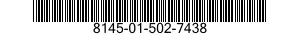 8145-01-502-7438 SHIPPING AND STORAGE CONTAINER,TOOL 8145015027438 015027438