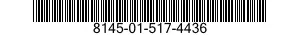8145-01-517-4436 SHIPPING AND STORAGE CONTAINER,OPTICAL EQUIPMENT 8145015174436 015174436