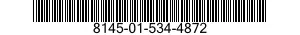 8145-01-534-4872 RETAINER SET,SHIPPING AND STORAGE CONTAINER 8145015344872 015344872