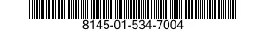 8145-01-534-7004 RETAINER SET,SHIPPING AND STORAGE CONTAINER 8145015347004 015347004