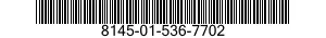 8145-01-536-7702 SHIPPING AND STORAGE CONTAINER,MISCELLANEOUS EQUIPMENT 8145015367702 015367702