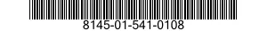 8145-01-541-0108 SHIPPING AND STORAGE CONTAINER,AIRCRAFT INSTRUMENT 8145015410108 015410108