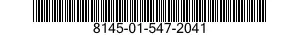 8145-01-547-2041 SHIPPING AND STORAGE CONTAINER,AIRCRAFT STRUCTURAL COMPONENT 8145015472041 015472041