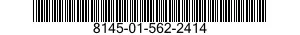 8145-01-562-2414 SHIPPING AND STORAGE 8145015622414 015622414