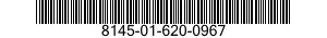 8145-01-620-0967 SHIPPING AND STORAGE CONTAINER,MISCELLANEOUS EQUIPMENT 8145016200967 016200967