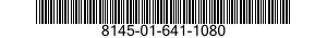 8145-01-641-1080 SHIPPING AND STORAGE CONTAINER,TRANSFER TRANSMISSION ASSEMBLY 8145016411080 016411080