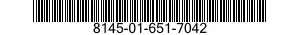 8145-01-651-7042 SHIPPING AND STORAGE CONTAINER,MISCELLANEOUS EQUIPMENT 8145016517042 016517042