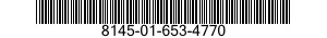 8145-01-653-4770 SHIPPING AND STORAGE CONTAINER,MISCELLANEOUS EQUIPMENT 8145016534770 016534770