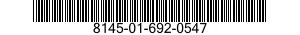 8145-01-692-0547 SHIPPING AND STORAGE CONTAINER,VEHICULAR EQUIPMENT 8145016920547 016920547