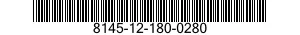 8145-12-180-0280 SHIPPING AND STORAGE CONTAINER,FINAL DRIVE 8145121800280 121800280