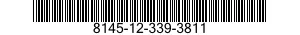 8145-12-339-3811 SHIPPING AND STORAGE CONTAINER,ELECTRIC-ELECTRONIC EQUIPMENT 8145123393811 123393811