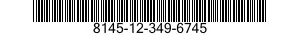 8145-12-349-6745 SHIPPING AND STORAGE CONTAINER,ENGINE COMPONENT 8145123496745 123496745