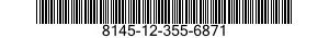 8145-12-355-6871 SHIPPING AND STORAGE CONTAINER,TEST KIT 8145123556871 123556871