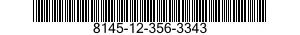 8145-12-356-3343 SHIPPING AND STORAGE CONTAINER,AIRCRAFT STRUCTURAL COMPONENT 8145123563343 123563343