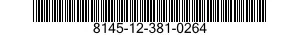 8145-12-381-0264 SHIPPING AND STORAGE CONTAINER,MISCELLANEOUS EQUIPMENT 8145123810264 123810264