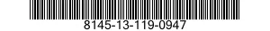 8145-13-119-0947 SUPPORT,SHIPPING AND STORAGE CONTAINER 8145131190947 131190947