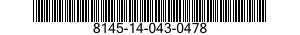 8145-14-043-0478  8145140430478 140430478