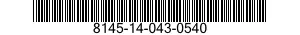 8145-14-043-0540  8145140430540 140430540