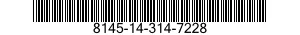 8145-14-314-7228 SHIPPING AND STORAGE CONTAINER,MISCELLANEOUS EQUIPMENT 8145143147228 143147228