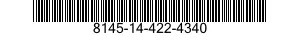 8145-14-422-4340 SHIPPING AND STORAGE CONTAINER,MISCELLANEOUS EQUIPMENT 8145144224340 144224340