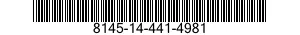 8145-14-441-4981 SHIPPING AND STORAGE CONTAINER,HELICOPTER COMPONENTS 8145144414981 144414981