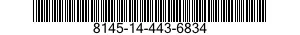 8145-14-443-6834 SHIPPING AND STORAGE CONTAINER,MISCELLANEOUS EQUIPMENT 8145144436834 144436834