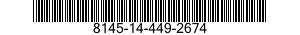 8145-14-449-2674 SHIPPING AND STORAGE CONTAINER,CABLE 8145144492674 144492674