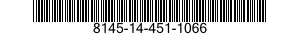 8145-14-451-1066 SHIPPING AND STORAGE CONTAINER,MISCELLANEOUS EQUIPMENT 8145144511066 144511066