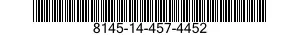8145-14-457-4452 SHIPPING AND STORAGE CONTAINER,MISCELLANEOUS EQUIPMENT 8145144574452 144574452