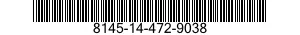 8145-14-472-9038 SHIPPING AND STORAGE CONTAINER,HELICOPTER COMPONENTS 8145144729038 144729038