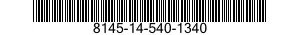 8145-14-540-1340 SHIPPING AND STORAGE CONTAINER,OPTICAL EQUIPMENT 8145145401340 145401340