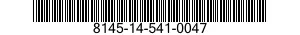8145-14-541-0047 SHIPPING AND STORAGE CONTAINER,TOOL 8145145410047 145410047