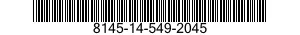 8145-14-549-2045 SHIPPING AND STORAGE CONTAINER,ELECTRIC-ELECTRONIC EQUIPMENT 8145145492045 145492045