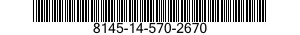 8145-14-570-2670 SHIPPING AND STORAGE CONTAINER,AIRCRAFT STRUCTURAL COMPONENT 8145145702670 145702670