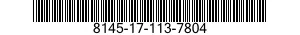 8145-17-113-7804 SHIPPING AND STORAGE CONTAINER,TOOL 8145171137804 171137804