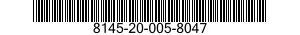 8145-20-005-8047 SHIPPING AND STORAGE CONTAINER,CABLE 8145200058047 200058047