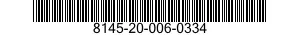 8145-20-006-0334 CONTAINER FABRIC,RA 8145200060334 200060334